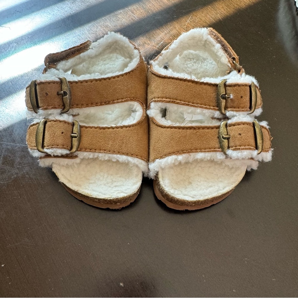 Toddler Sherpa Sandals